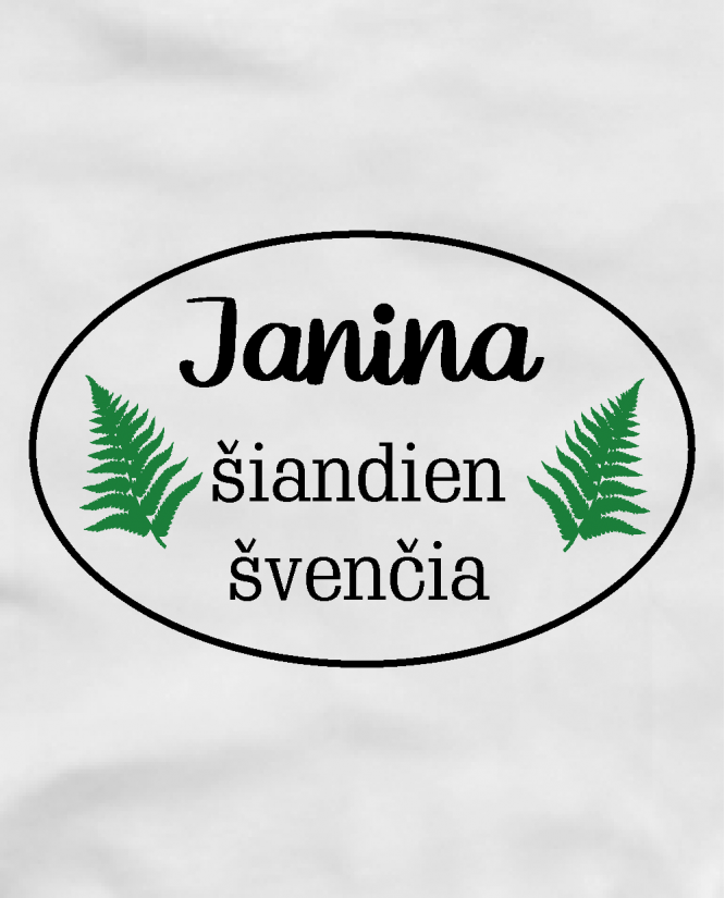 Janina švenčia